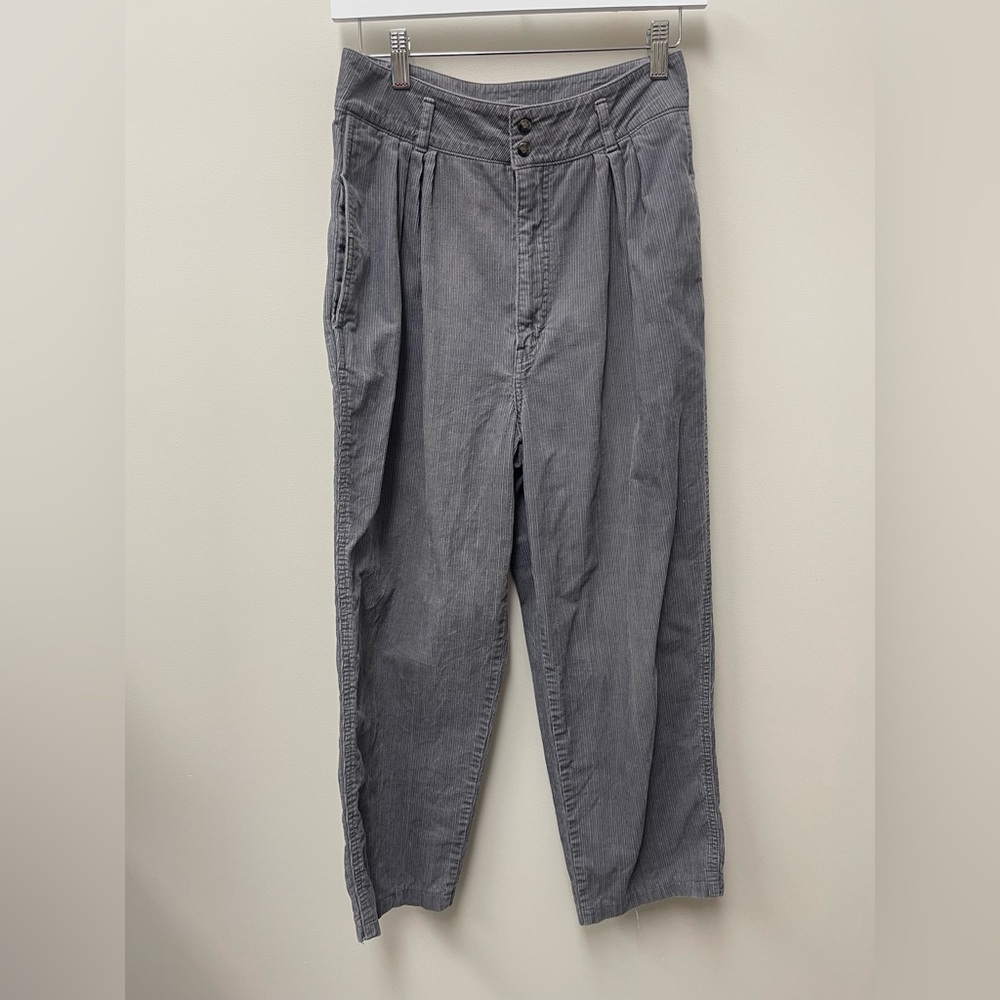 Sasson Vintage Corduroy Pants in Gray
